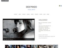 Tablet Screenshot of debprado.mixform.com