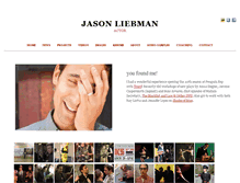 Tablet Screenshot of jasonliebman.mixform.com