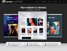 Tablet Screenshot of mixform.com